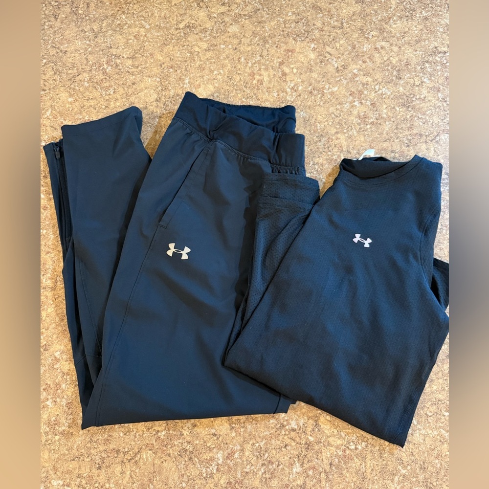 Under Armour Black Performance Set
